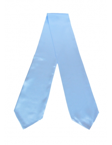 Light blue graduation scarf