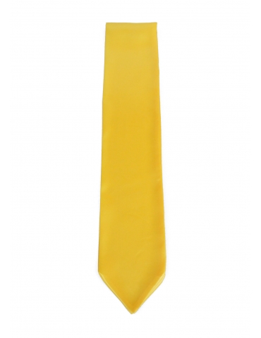 Yellow graduation scarf