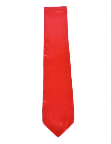Red graduation scarf