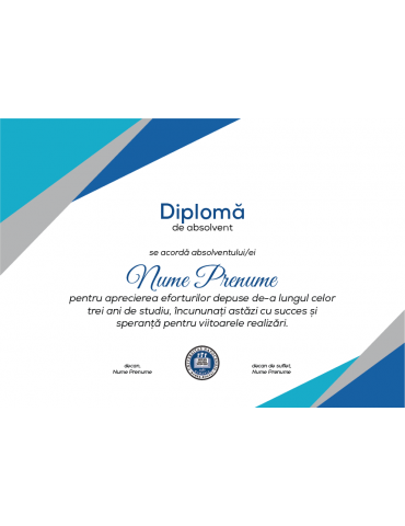 Graduation diploma model 7
